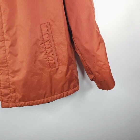 Vintage 70s Sears Outerwear Rust Orange Jacket L - Picture 3 of 8